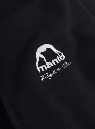 Толстовка чоловіча Manto Hoodie Fight Company Black 3303