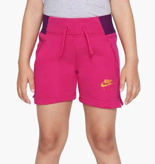 Шорты детские Nike Air French-Terry Pink DM8218-666