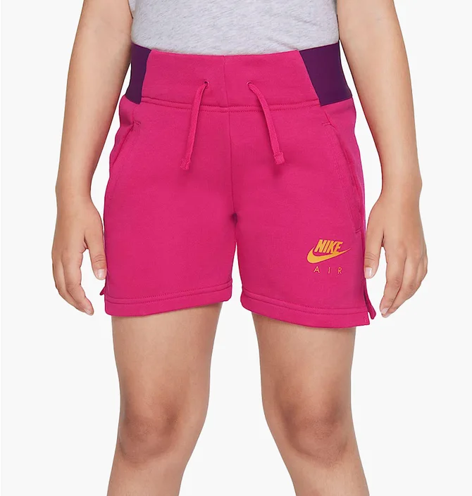 Шорты детские Nike Air French-Terry Pink DM8218-666