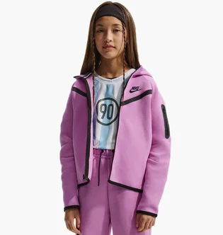 Толстовка детская Nike Sportswear JuniorS Tech Fleece Full-Zip Hoodie Violet HV8695-503
