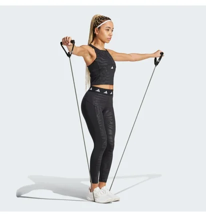 Легінси жіночі Adidas Techfit Printed 7/8 Leggings Black IN6879