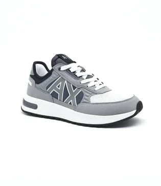 Кроссовки мужские Armani Exchange Basket Grey XUX090-XV276-K671
