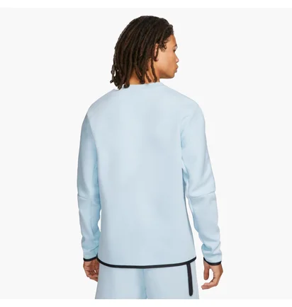 Свитшот мужской Nike Sportwear Tech Fleece Crew Light Blue CU4505-441