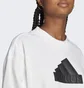 Футболка жіноча Adidas Future Icons Badge Of Sport Boyfriend Tee White HR6098