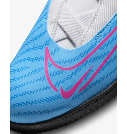 Футзалки детские Nike Jr Phantom Gx Academy Ic White/Light Blue DD9555-446