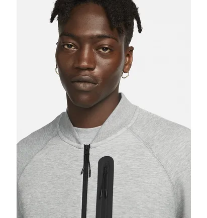 Бомбер чоловічий Nike Sportswear Tech Fleece Bomber Jacket Grey FB8008-063