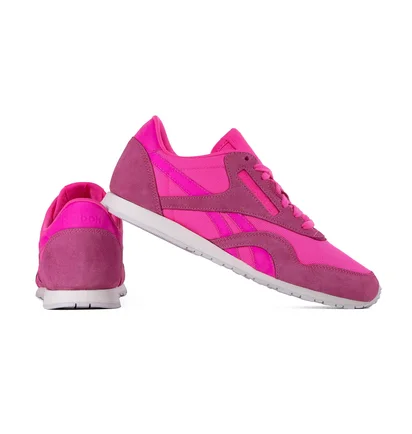 Кросівки жіночі Reebok Cl Nylon Slim Metal Pink AR2718