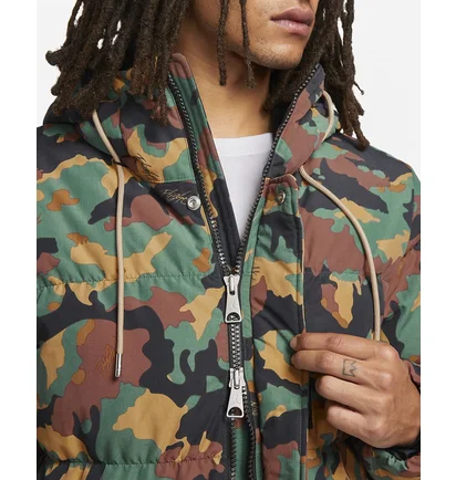 Парка мужская Air Jordan Mens Allover Print Parka Camo DC9679-333