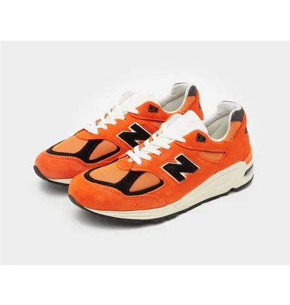 Кросівки чоловічі New Balance 990V2 Made In Usa Orange M990Ai2