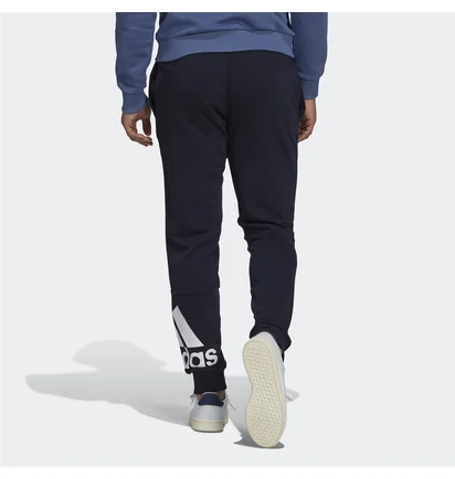 Штани чоловічі Adidas Essentials French Terry Tapered Cuff Logo Pants Black GK8979