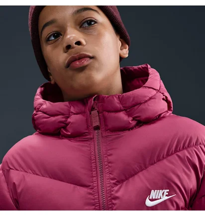 Пуховик детский Nike Tf Adp Puffer Bordo HQ4976-634