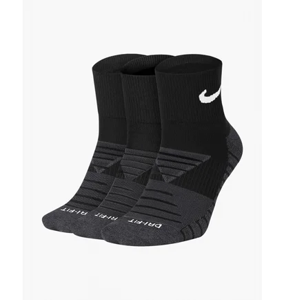 Шкарпетки унісекс Nike U Everyday Max Cush Ankle (3 пари) Black SX5549-010
