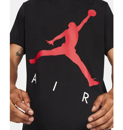 Футболка чоловіча Nike M J Jumpman Air Hbr Ss Crew Black CV3425-010