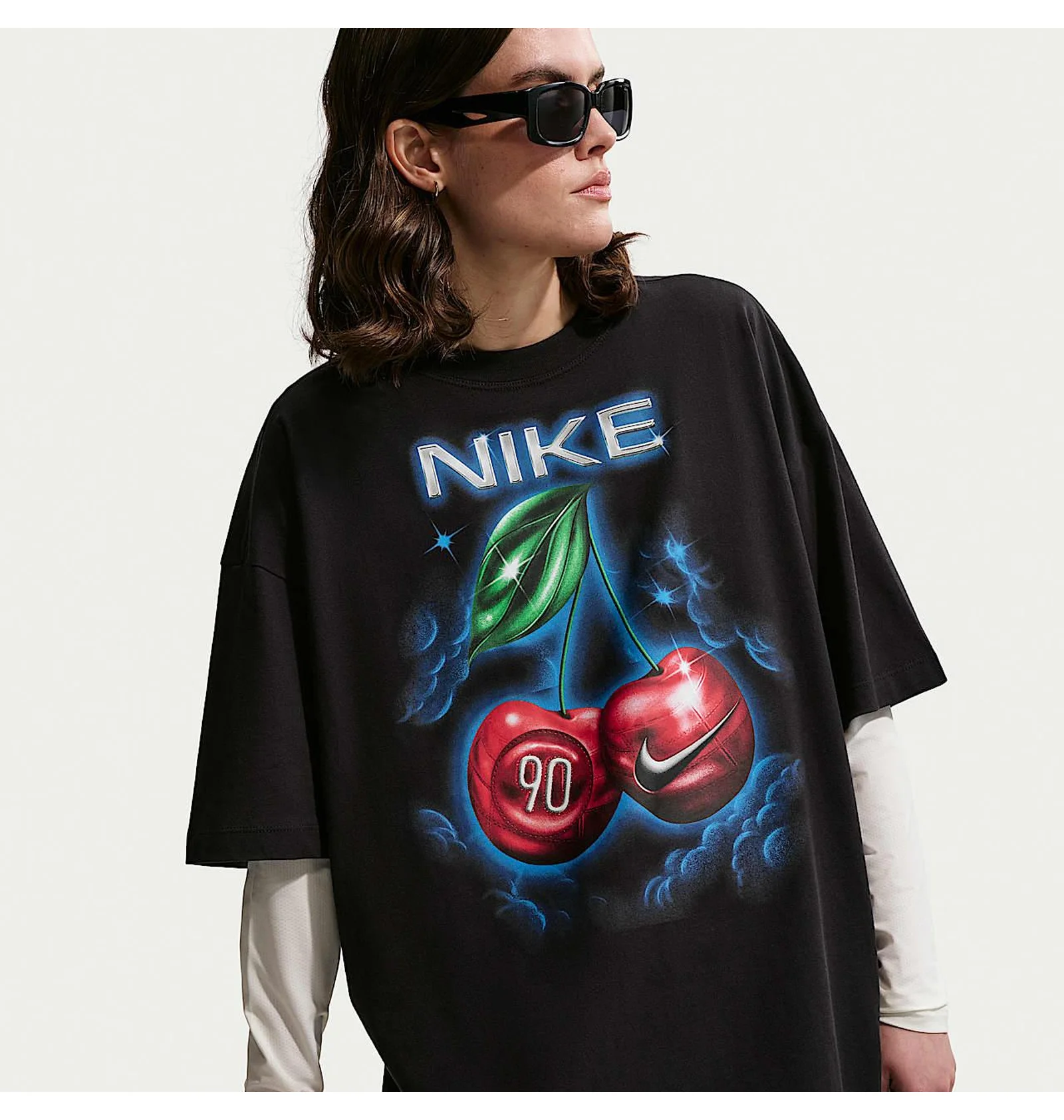 ᐉ Футболка жіноча Nike W Nsw Classic Os St6 Black IR7836-010