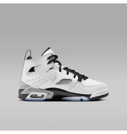 Кросівки дитячі Air Jordan Flight Club 91 White/Grey 555472-102