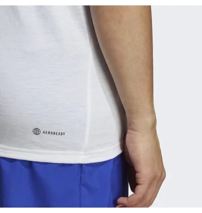 Футболка мужская Adidas Train Essentials Feelready Training Tee White Ic7440