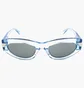 Сонцезахисні окуляри жіночі BOTTEGA VENETA Grey/Light Blue BV1189S-003-53