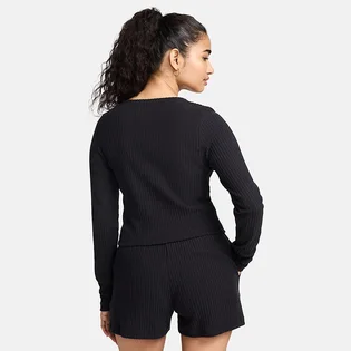 Кофта женская Nike Sportswear Chill Rib Black FN3682-010