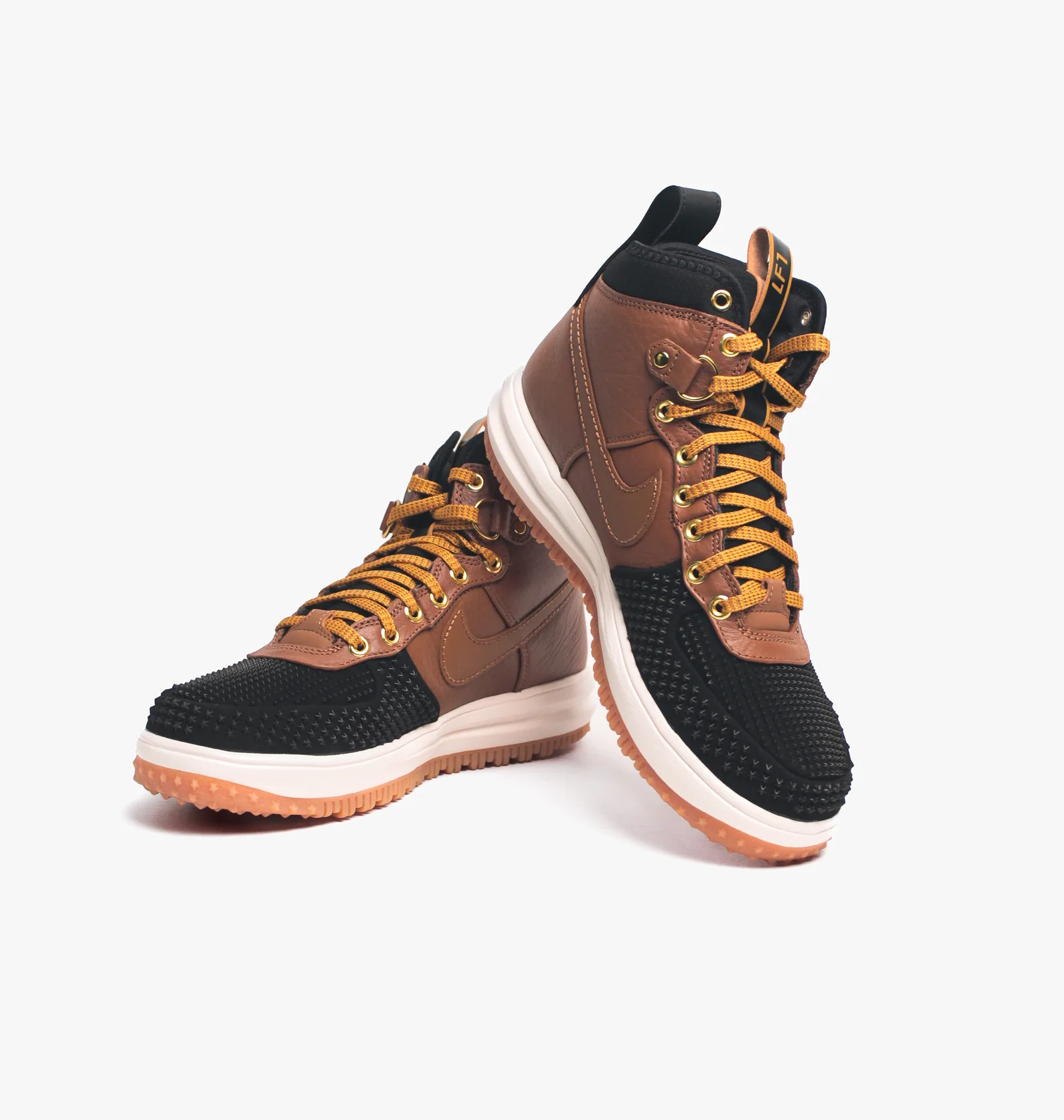 ᐉ Кросівки чоловічі Nike Lunar Force 1 Duckboot Ale Brown Black