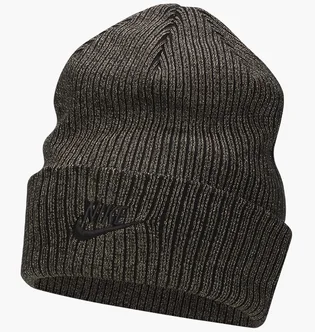 Шапка унисекс Nike Peak Beanie Sc Metallic L Grey FJ8687-010