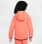 Толстовка детская Nike Tech Fleece Hd Fz Ls Peach HV8695-814