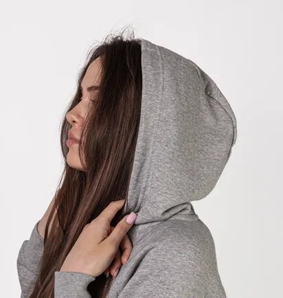 Худи женское Nike W Essential Fleece Hoodie Grey BV4124-063