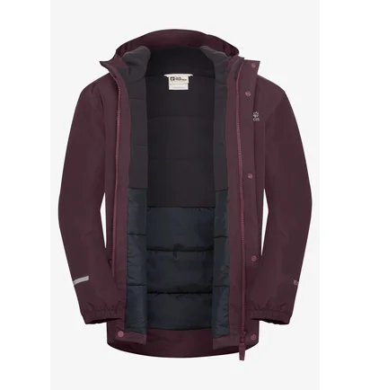Куртка дитяча JACK WOLFSKIN Canvey Bordo A65314I-0116