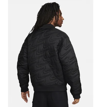 Куртка чоловіча Nike Sportswear Swoosh Quilted Jacket Black FV6151-010