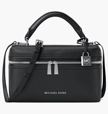 Сумка женская Michael Kors Jana Extra-Small Leather Crossbody Bag Black 32F5SQ1C0L-BLACK-138575