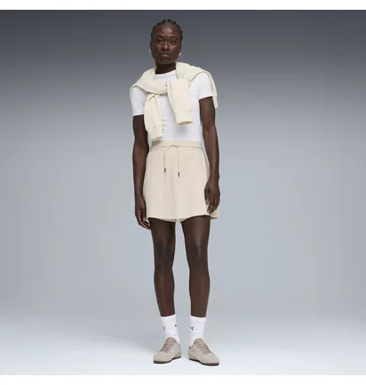 Шорти жіночі Puma Class High-Waist Beige 691875-87