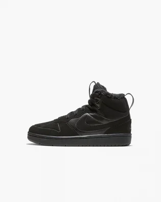 Кроссовки детские Nike Court Borough Mid 2 Black CQ4026-001