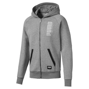 Толстовка чоловіча Puma Athletics Fz Hoody Grey 580151-03