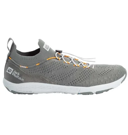 Кросівки чоловічі Jack Wolfskin Spirit Knit Low Grey 4056621-6737