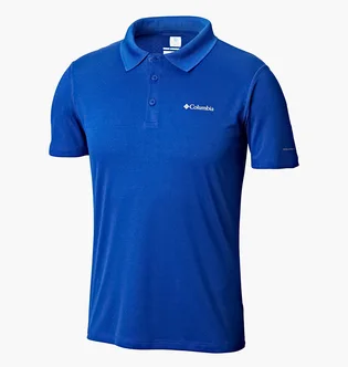 Поло чоловіче Columbia Zero Rules Polo Blue AM6082-437