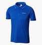 Поло мужское Columbia Zero Rules Polo Blue AM6082-437
