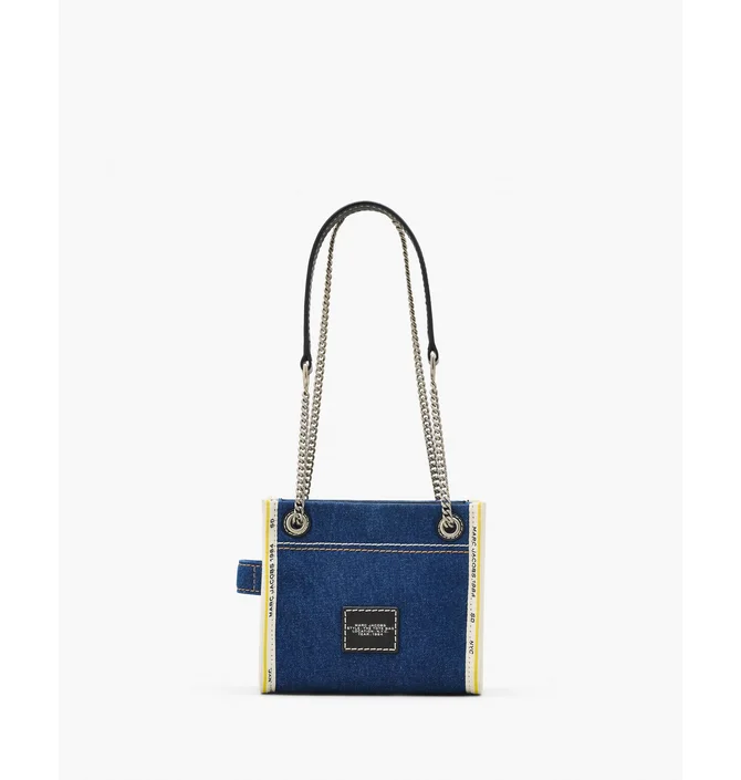 ᐉ Сумка жіноча Marc Jacobs The Denim Chain Crossbody Tote Bag