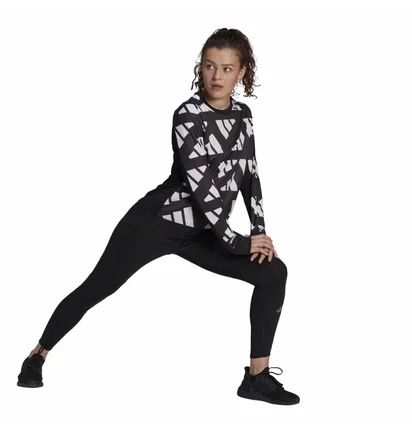 Штаны женские Adidas Fast Running Black GH6850