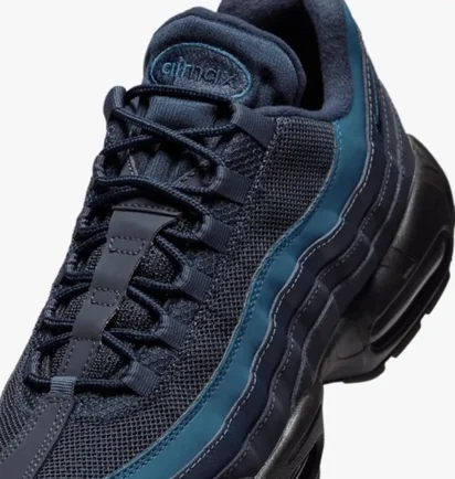 Кросівки чоловічі Nike Air Max 95 Black/Blue HQ3825-001