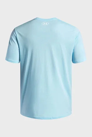 Футболка мужская Under Armour Team Issue Wordmark Light Blue 1329582-494