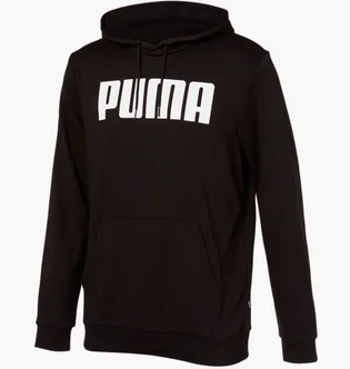 Худи мужское Puma Ess Hoodie Tr Big M Black 847228-01