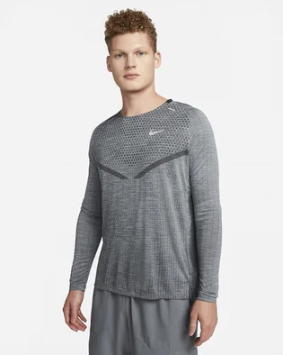 Лонгслив мужской Nike Dri-Fit Adv Techknit Ultra Grey Dv4194-010