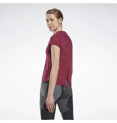 Футболка женская Reebok Workout Ready Activchill T-Shirt Bordo Gr9523