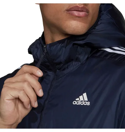 Куртка чоловіча Adidas Essentials Insulated Hooded Jacket Blue GT9165
