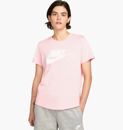 Футболка женская Nike Nsw Tee Essntl Icn Ftra Pink DX7906-690