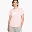 Футболка женская Nike Nsw Tee Essntl Icn Ftra Pink DX7906-690