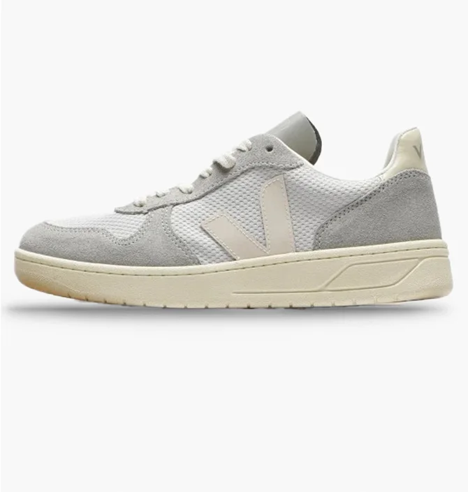 Кроссовки женские Veja V-10 Colorblock Grey VX1803674A