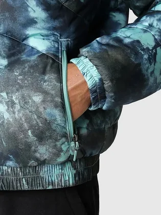 Пуховик чоловічий The North Face Tie-Dye Print Padded Jacket Blue NF0A7WW6957