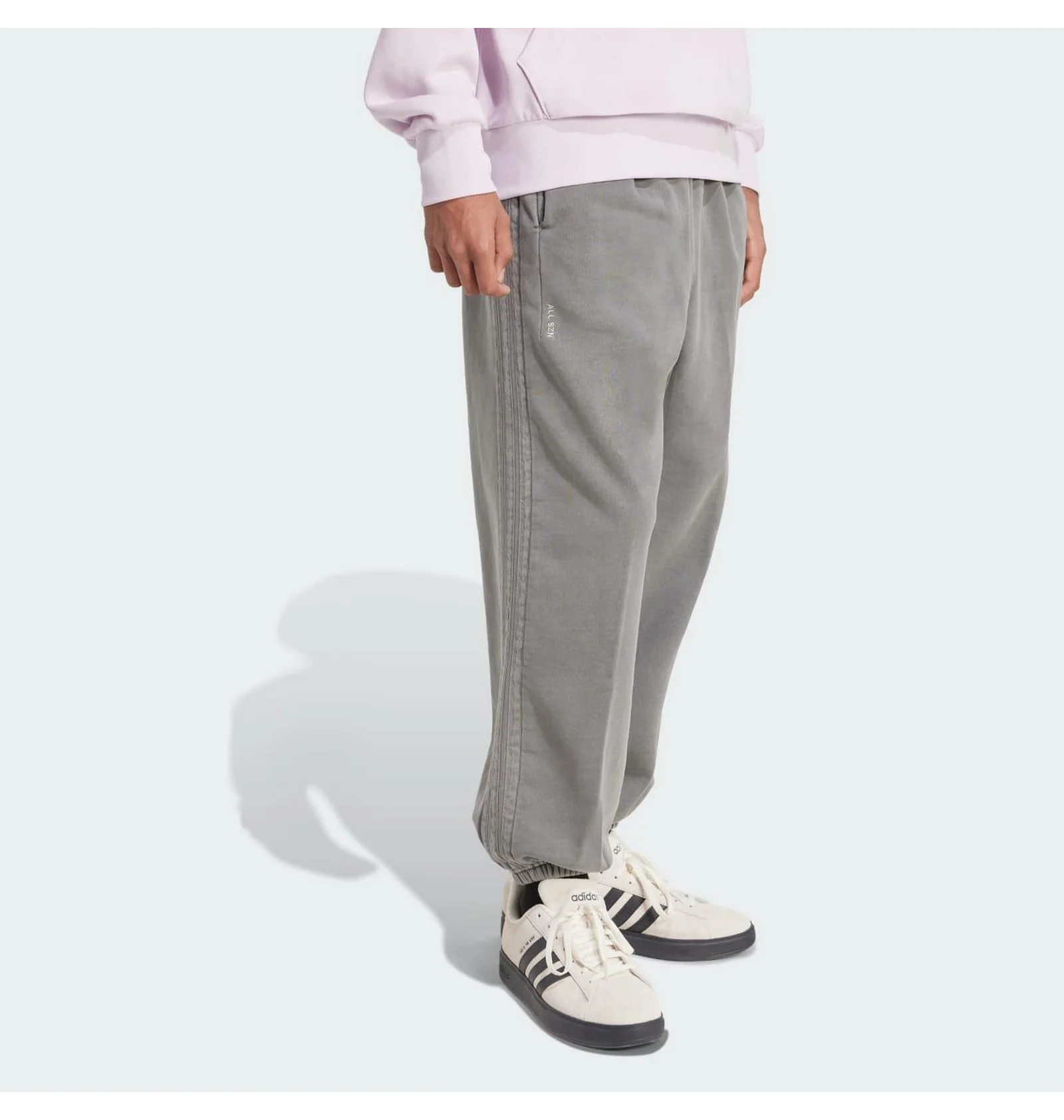 ᐉ Штаны мужские Adidas All Szn Fleece Washed Pants Grey JL6534