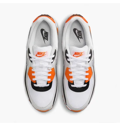 Кроссовки женские Nike Air Max 90 White/Orange DH8010-108
