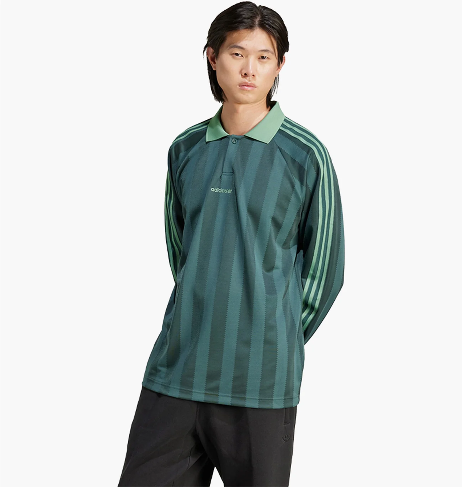 ᐉ Кофта чоловіча Adidas Long Sleeve Green IW3243 - придбати в
